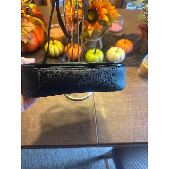 Kate Spade New York Warm And Fuzzy Monster Large Carsen Crossbody Bag Black EUC - Picture 12 of 14